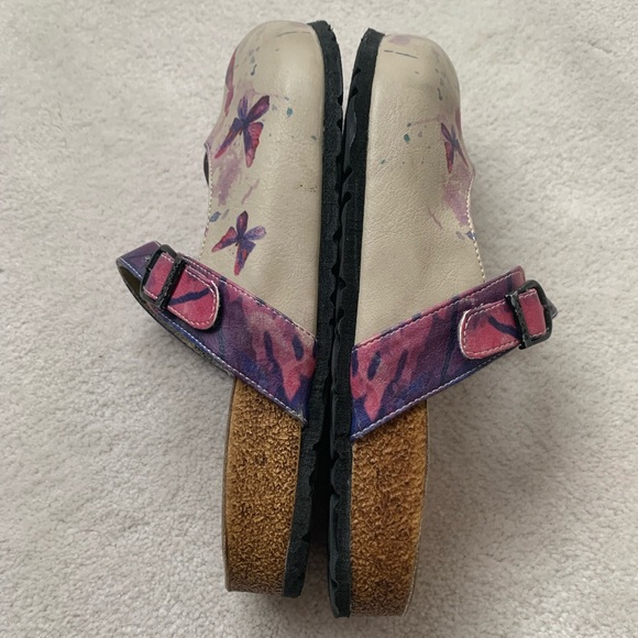 Excellent condition: Calceo purple butterfly mule EU 37 - Picture 12 of 15